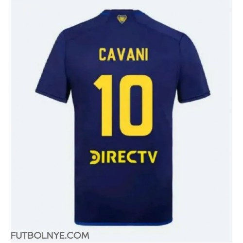 Camiseta Boca Juniors Edinson Cavani #10 Tercera Equipación 2024-25 manga corta